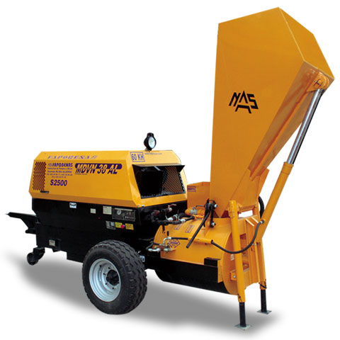 Camion MACK pompe à béton ELBA fabrication CONRAD réf:3681 au 1/50eme